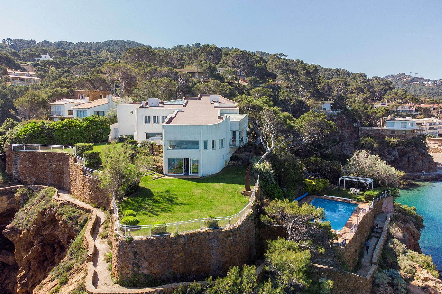 Single Family Homes for Sale at Unique house in 70s architecture on the seafront Begur, Costa Brava 17255 Spain