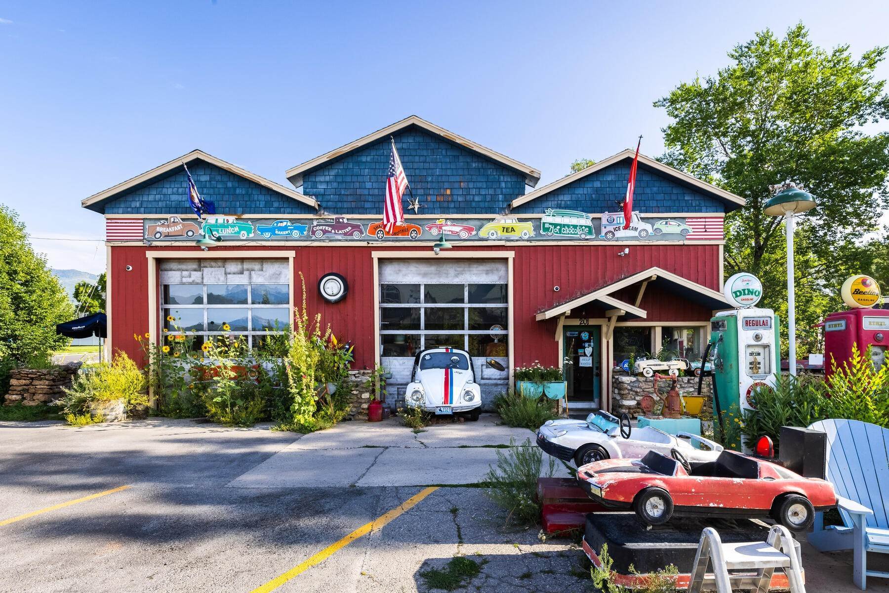 Property for Sale at Iconic Mountain Village Coffee Shop and Home on Prime Main Street Corner Lot 20 203 E Main Street Midway, Utah 84049 United States