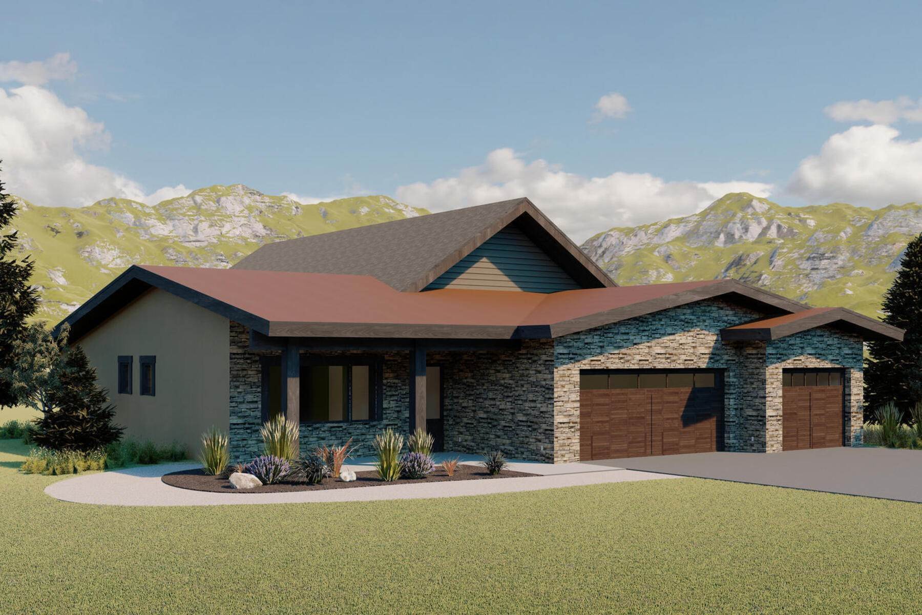2. Single Family Homes for Sale at New Construction Willow Floor Plan at High Star Ranch 539 Thorn View Court, Lot 4 Kamas, Utah 84036 United States