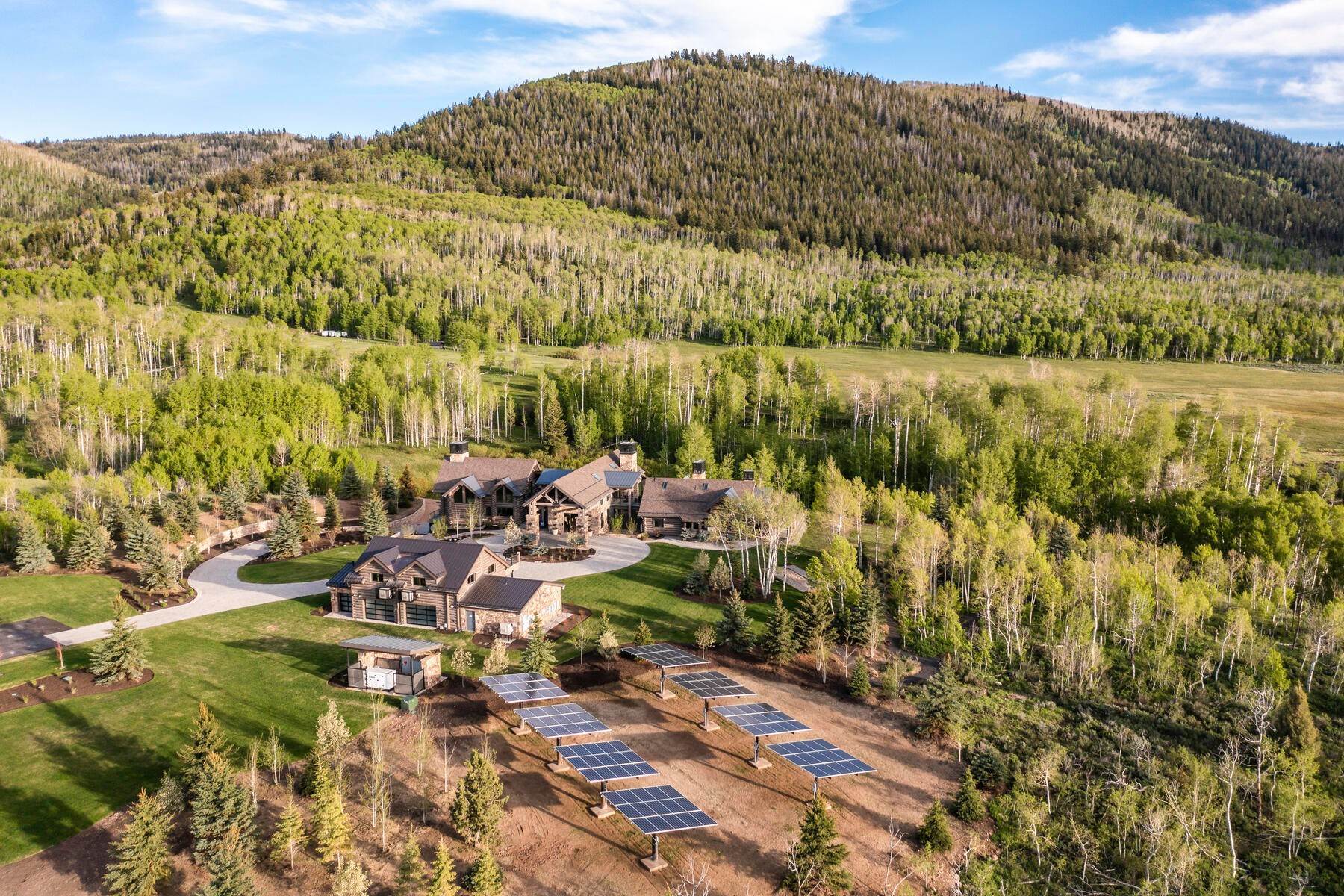 2. Single Family Homes for Sale at 50 Acres Off The Grid In This Modern Mountain Estate 7600 E Deer Knoll Dr Woodland, Utah 84036 United States