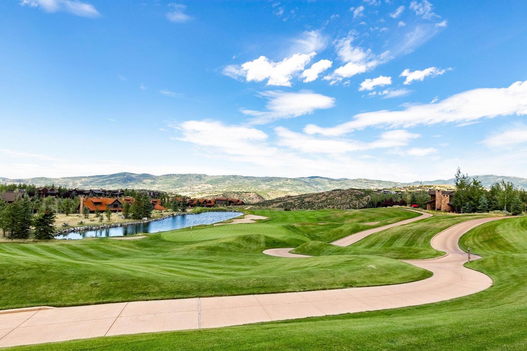 50. Single Family Homes for Sale at Mountain-Modern Custom Home 3930 E Outcrop Road Park City, Utah 84098 United States