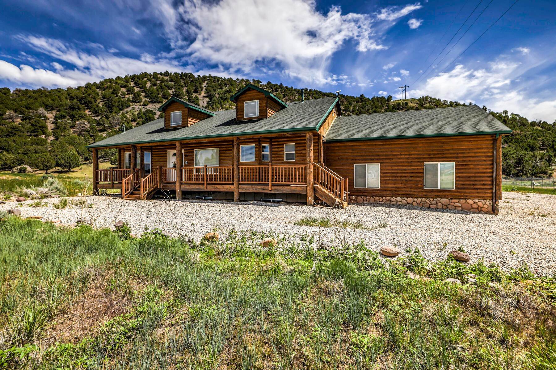 Single Family Homes for Sale at Amazing Vacation Rental Cabin Retreat Nestled On The Mountain Near Brian Head 581 W Old Hwy 91 Parowan, Utah 84761 United States