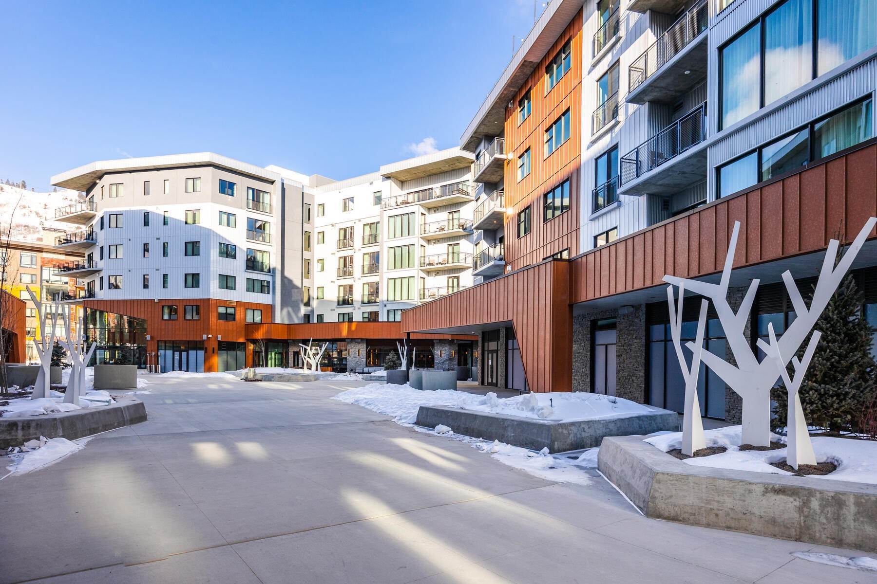 42. Condominiums for Sale at Premium Top Floor Pendry . Up to 12 ft Ceilings . Ski Resort & Pool Deck Views 2417 W High Mountain Road #3605 Park City, Utah 84098 United States