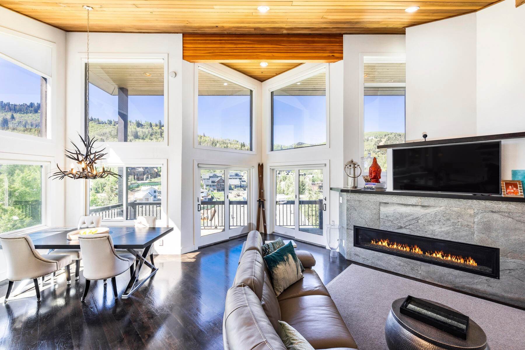 Single Family Homes for Sale at Beautifully Renovated 4 Bedroom Park City Home With Ski Run Views 626 Sunnyside Drive Park City, Utah 84060 United States