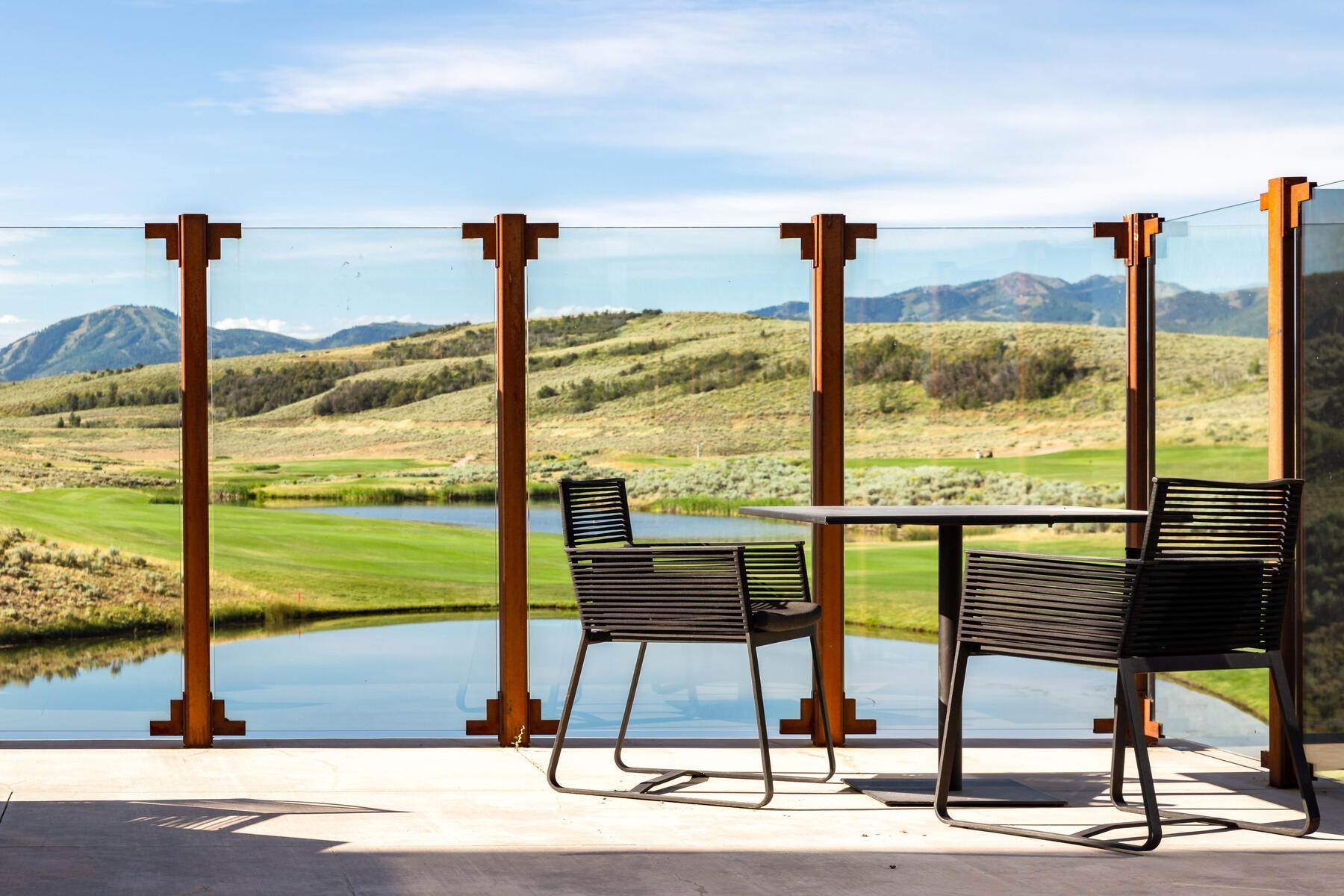 27. Single Family Homes for Sale at Big Ski and Golf Views from this New Mountain Home Right Across The Street From 6704 Painted Valley Pass Park City, Utah 84098 United States