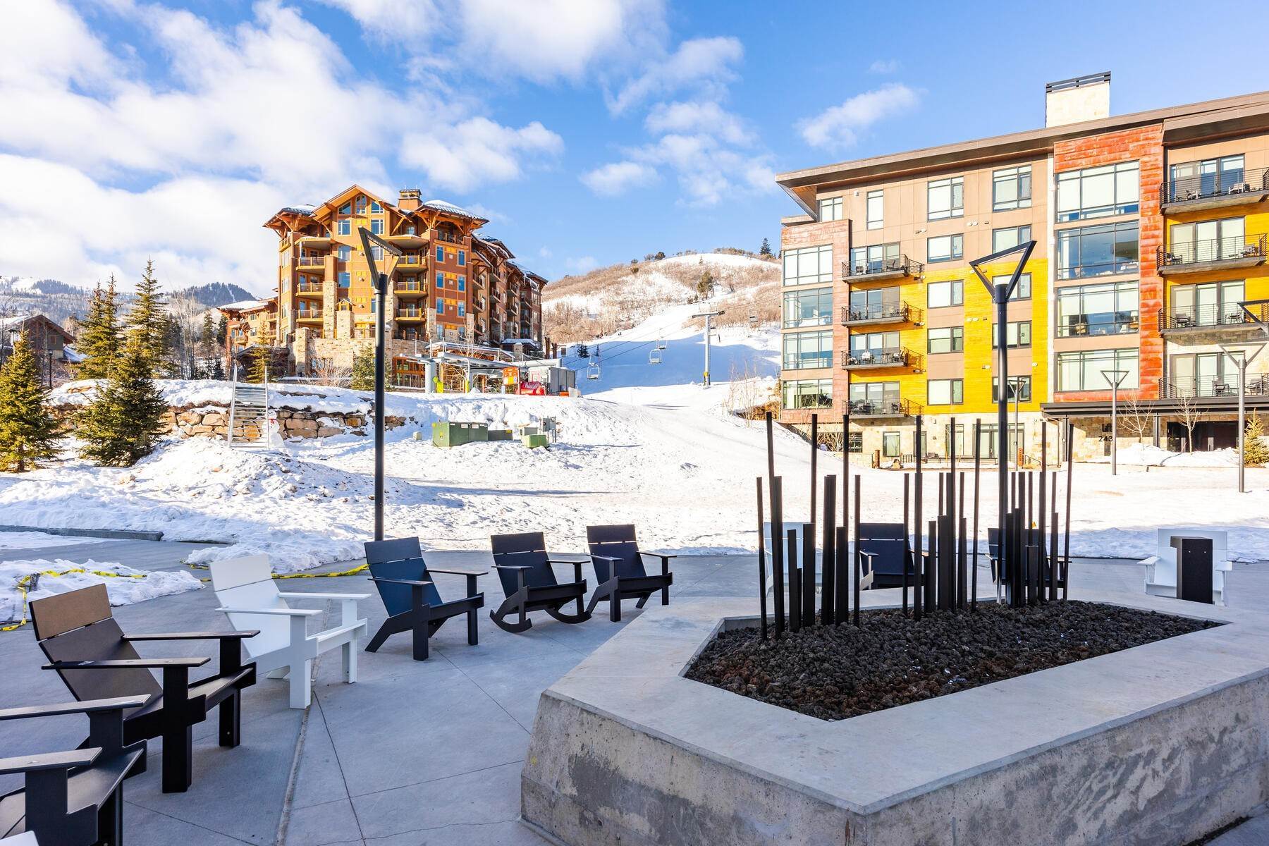 41. Condominiums for Sale at Premium Top Floor Pendry . Up to 12 ft Ceilings . Ski Resort & Pool Deck Views 2417 W High Mountain Road #3605 Park City, Utah 84098 United States