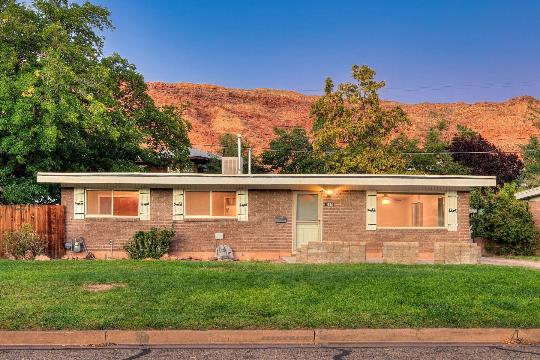 Single Family Homes for Sale at Wonderful In-town East Side Neighborhood 217 Tusher Street Moab, Utah 84532 United States