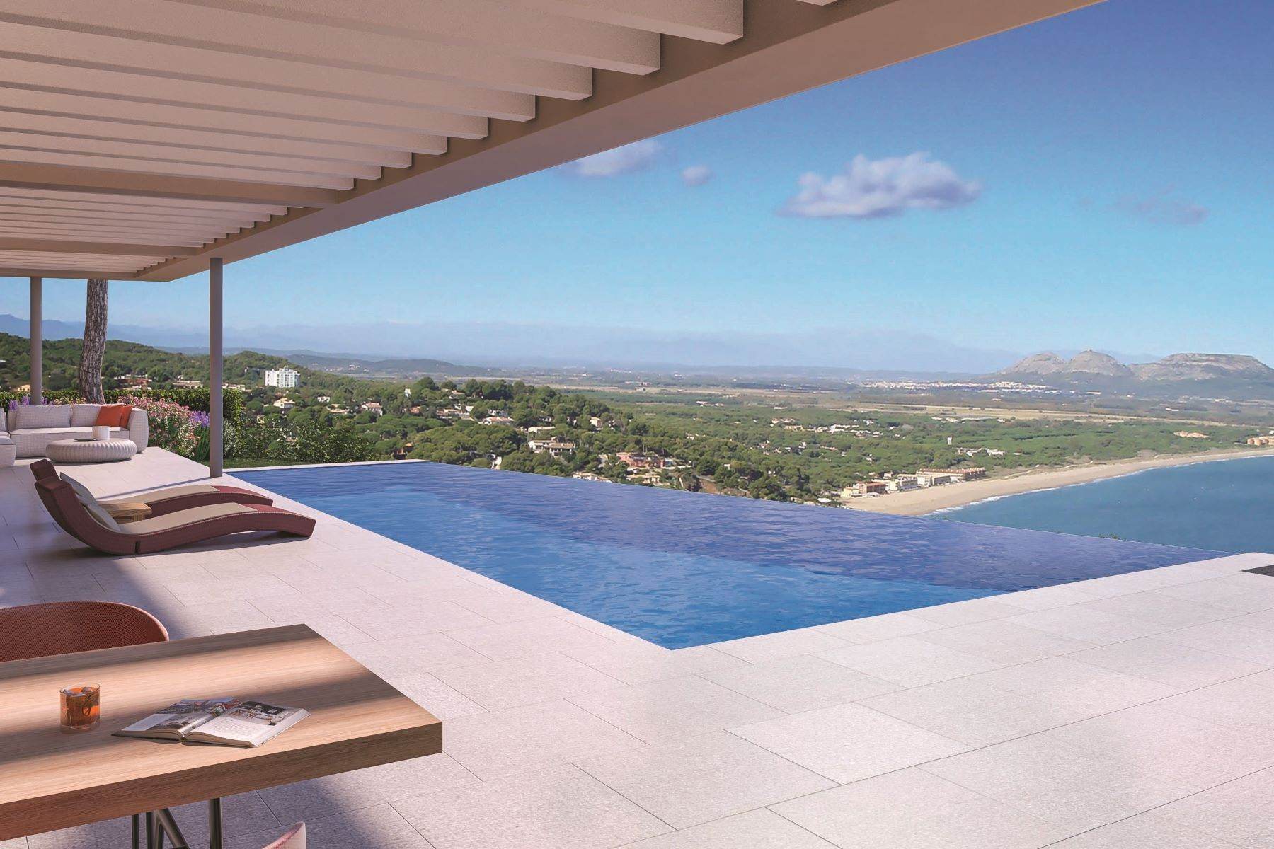 2. Single Family Homes for Sale at Newly built house with panoramic sea views, Begur. Begur, Costa Brava 17255 Spain