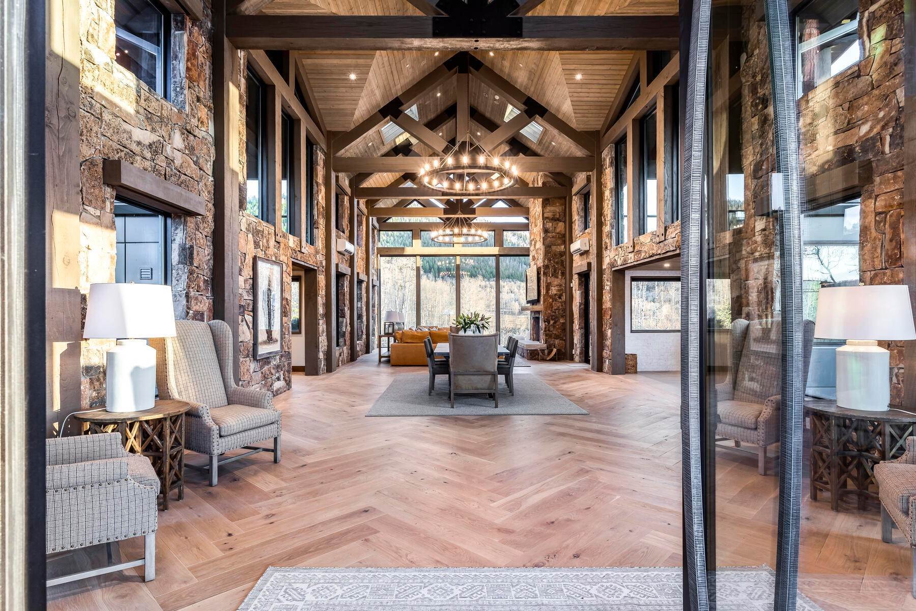 9. Single Family Homes for Sale at 50 Acres Off The Grid In This Modern Mountain Estate 7600 E Deer Knoll Dr Woodland, Utah 84036 United States