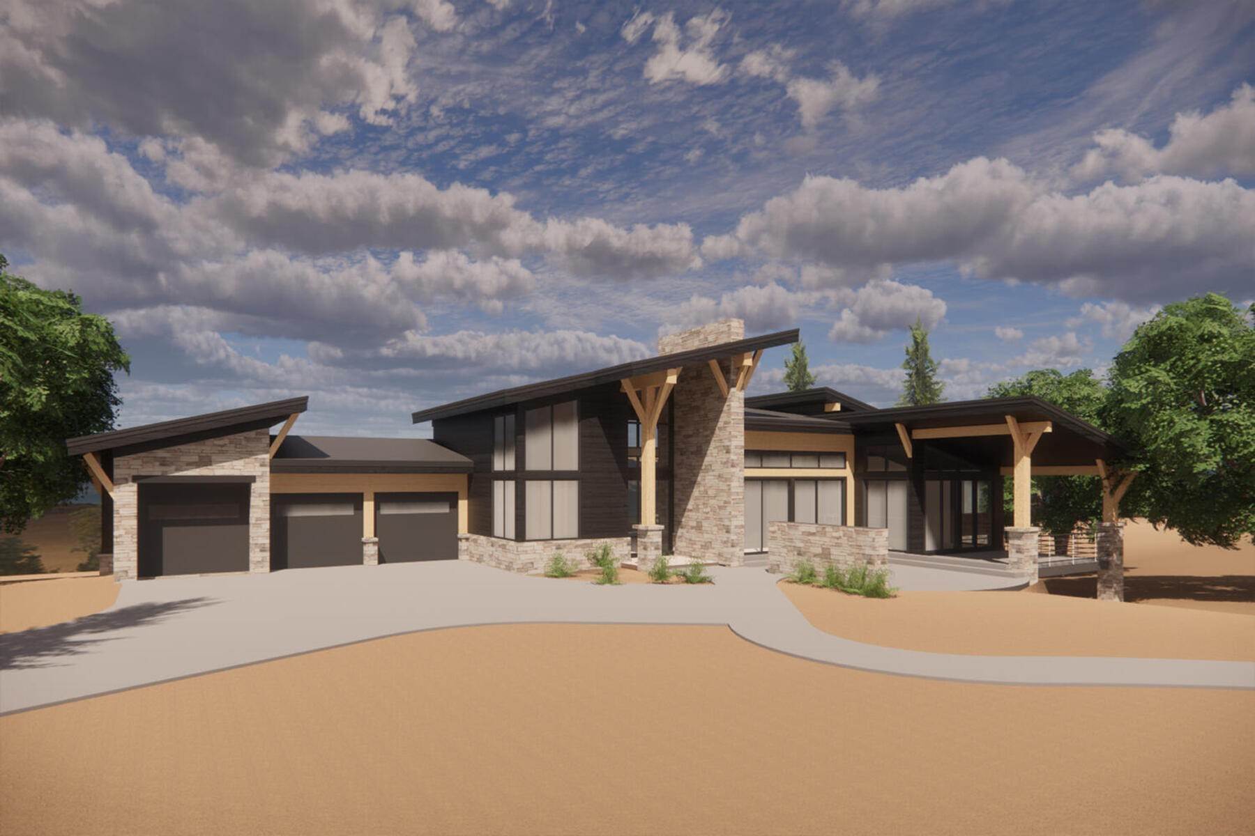 Single Family Homes for Sale at New Luxury Mountain Modern Retreat At Red Ledges With Views Of Mt. Timpanogos 3035 Corral Peak Circle Heber City, Utah 84032 United States