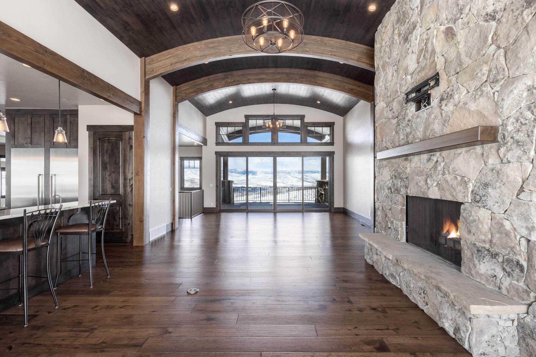 6. Single Family Homes for Sale at Completed, Modern Mountain Sanctuary in Tuhaye 9381 N Uinta Cir Kamas, Utah 84036 United States