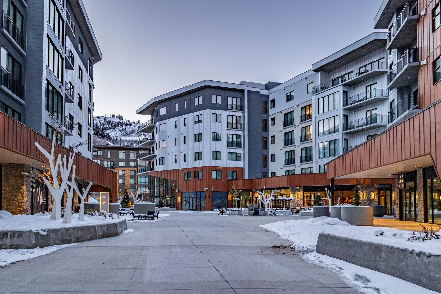 2. Condominiums for Sale at Premium Top Floor Pendry . Up to 12 ft Ceilings . Ski Resort & Pool Deck Views 2417 W High Mountain Road #3605 Park City, Utah 84098 United States